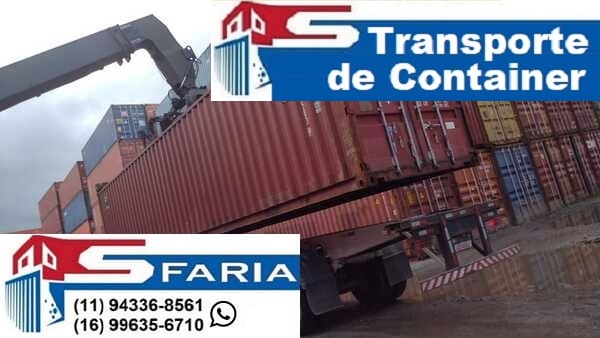 Transporte de container Cubatão